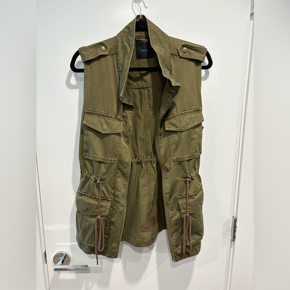 Talula Khaki Utility Vest